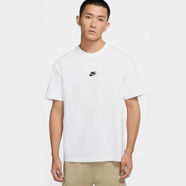 NIKE/耐克男士短袖体恤运动休闲圆领透气半袖T恤 DO7393-100