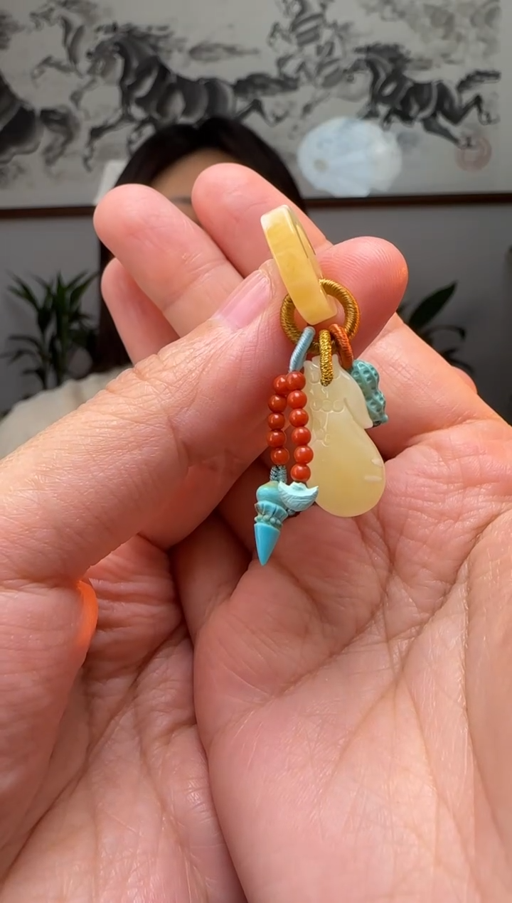 【闪购商品】蜜蜡裸石未镶嵌时尚百搭A1451