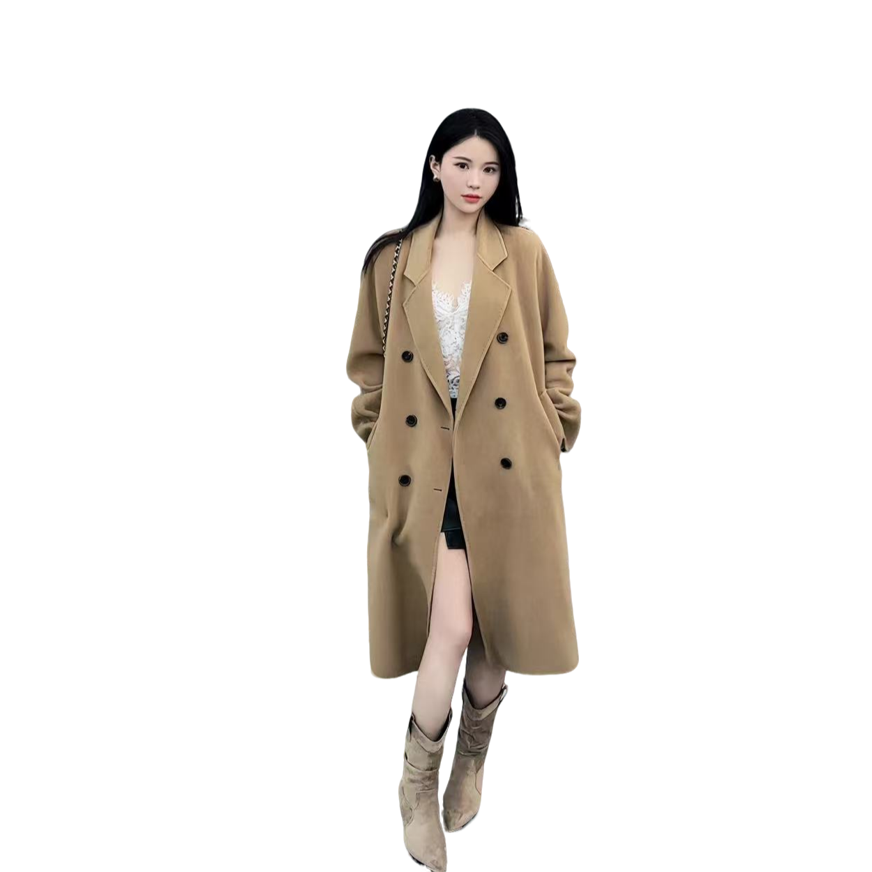 201-300 梦媛双面呢大衣外套 直播间下单介意勿拍拍下视为知晓