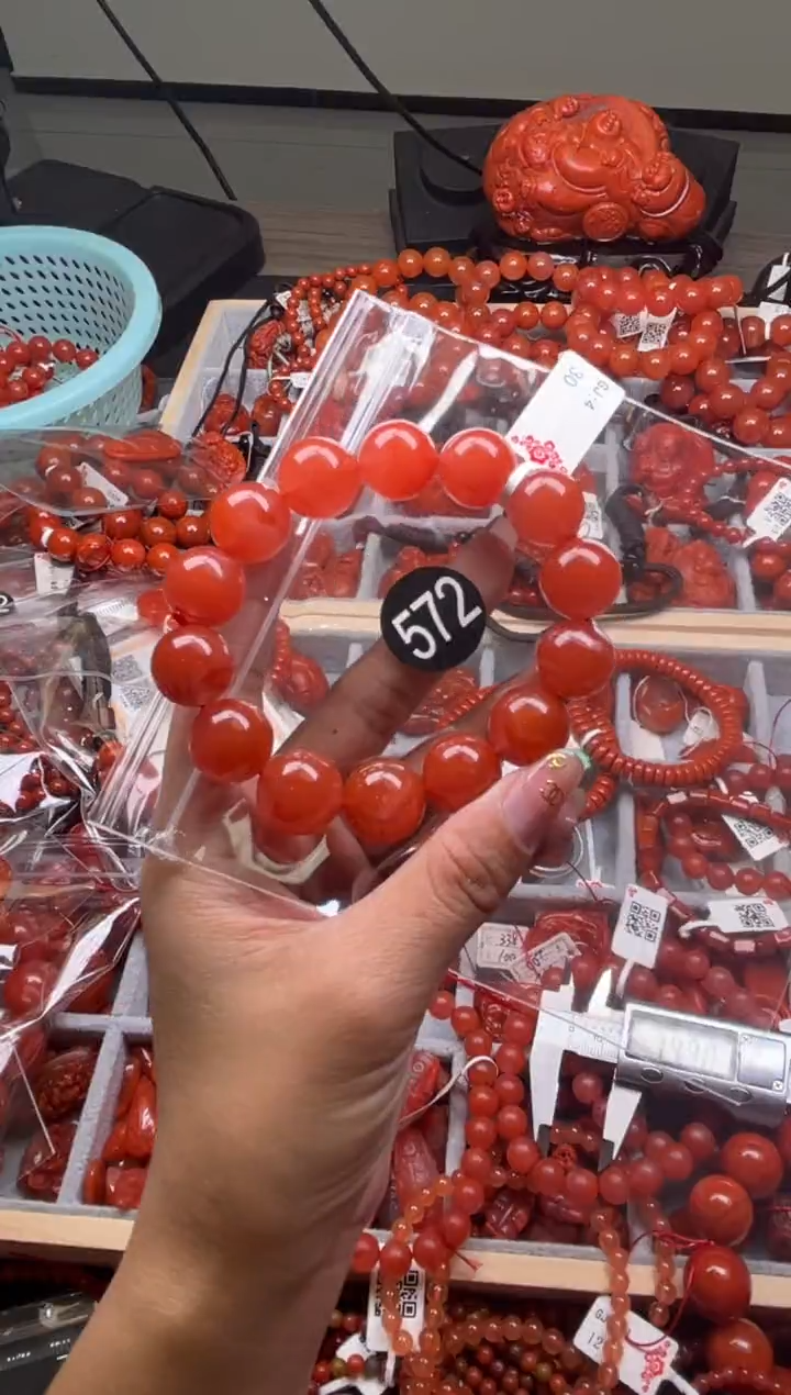 【闪购商品】南红玛瑙珠宝奇石未镶嵌572-14+