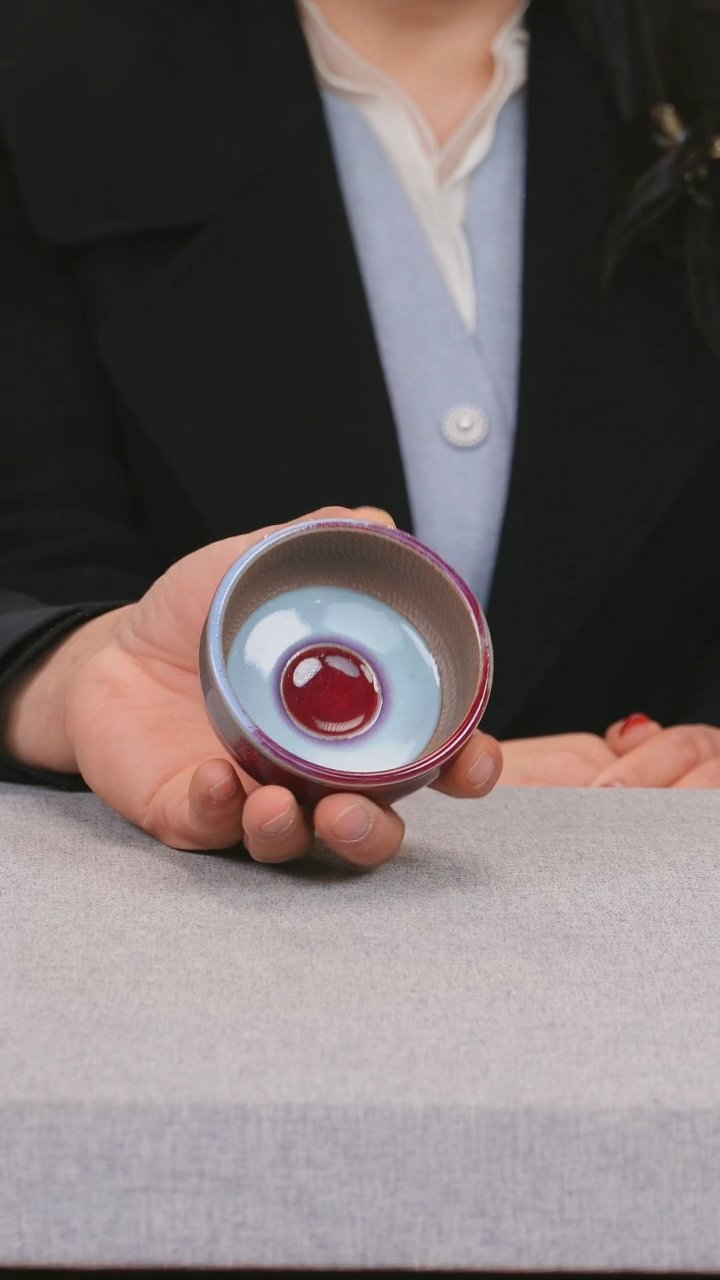 【闪购商品】瓷片061有老师钧瓷一月十五