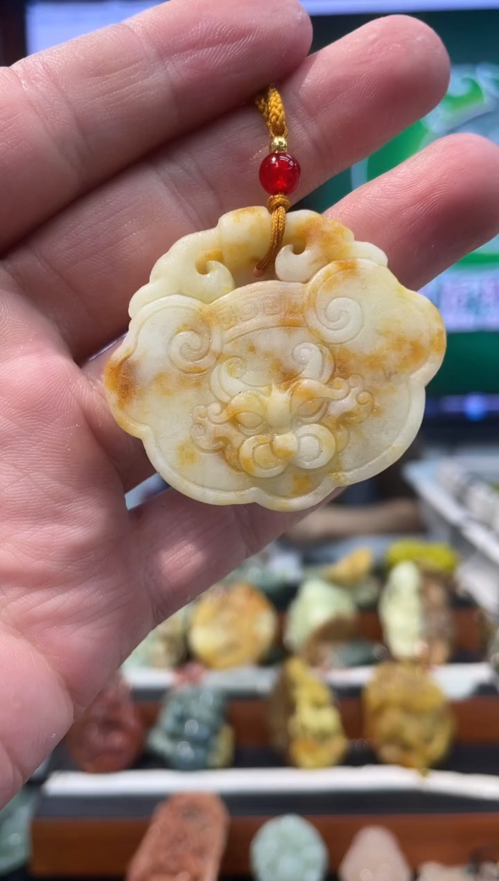 【闪购商品】岫玉吊坠未镶嵌·