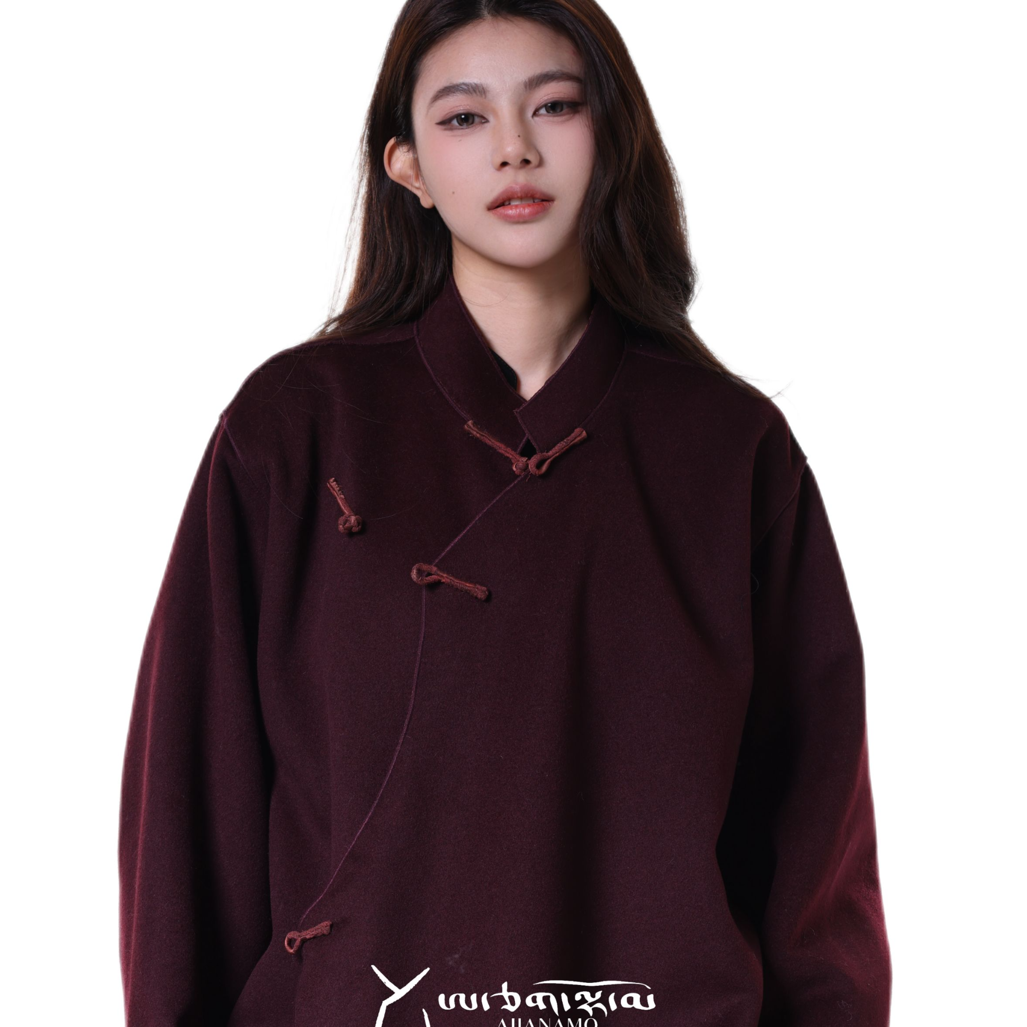 AJ-NAMO原创设计斜襟外套B889