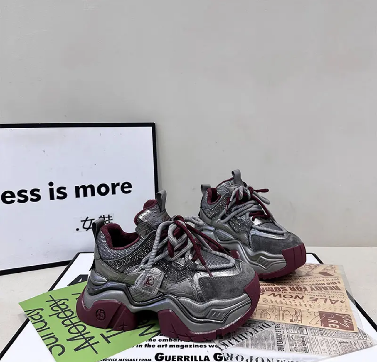 【新疆包邮】【601-700】扣号春季爆款高版本老爹鞋偶有瑕疵 无运费险