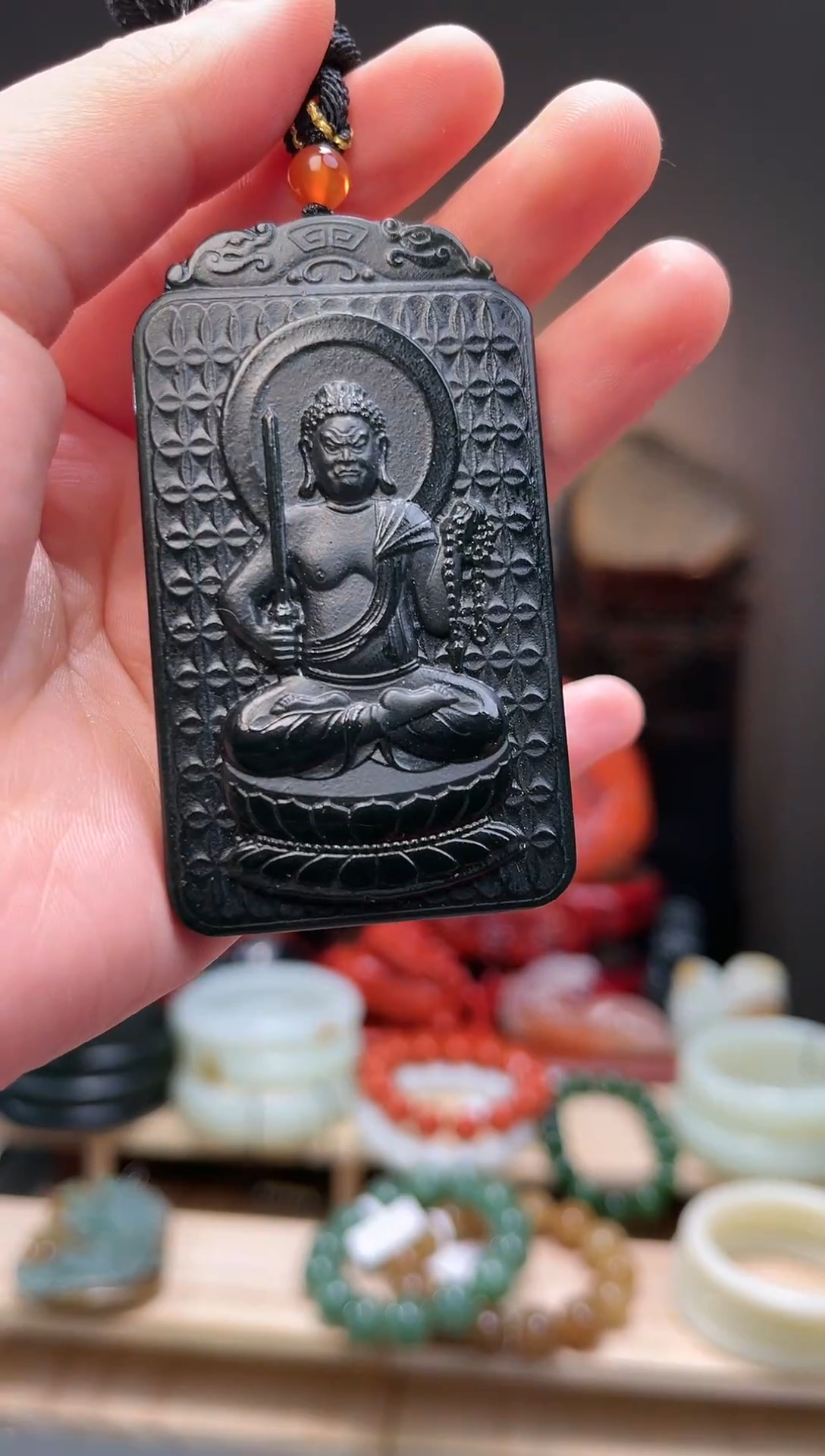 颈饰未镶嵌和田玉吊坠鸡