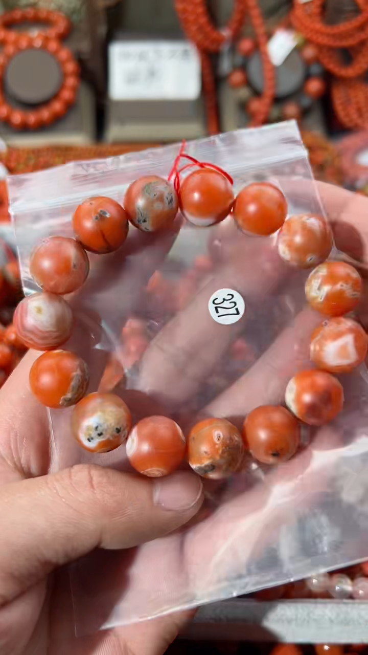 【闪购商品】南红玛瑙手串未镶嵌15