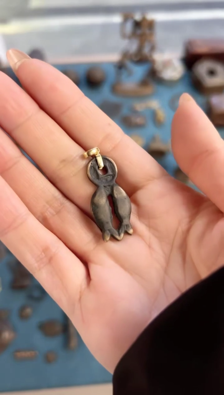 【闪购商品】鱼/托甲天铁/藏传文玩