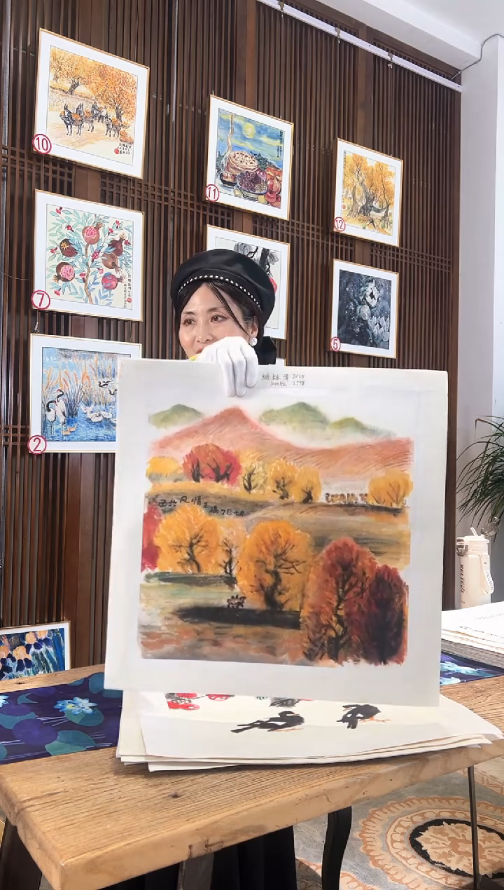 版画耿玉琨名章限量版画S