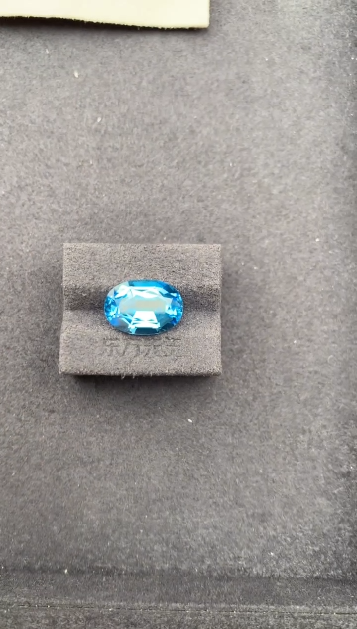 托帕石裸石6.8ct托帕石 定制  GE