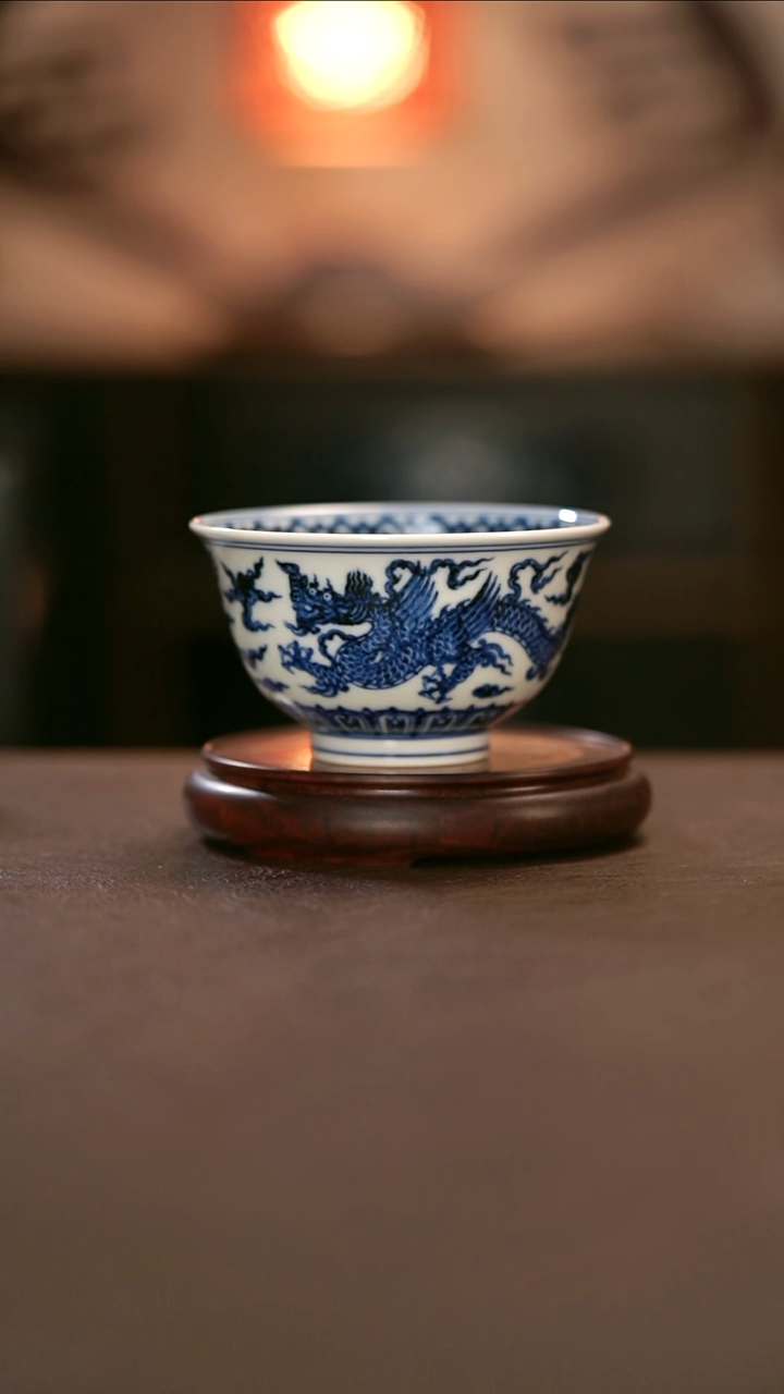 【闪购商品】杯舜瓷天工一品龙杯