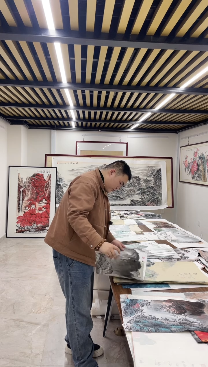 国画融易专属链接-水墨条幅