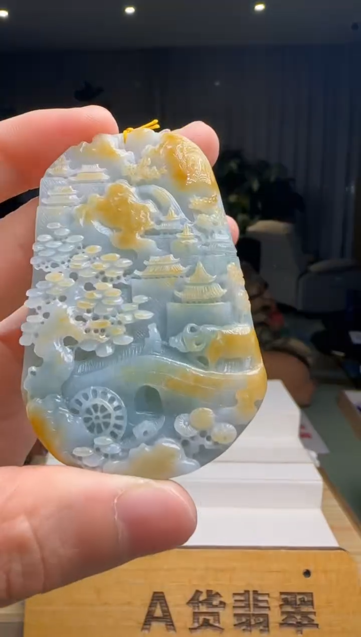 【闪购商品】翡翠吊坠(不含链)未镶嵌DY@@960Q3J13002