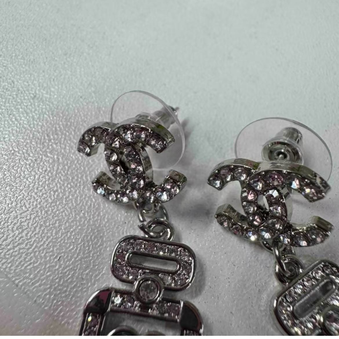 95新 Chanel/香奈儿 零件改款/乱乱子中古/耳钉/103708不支持鉴定