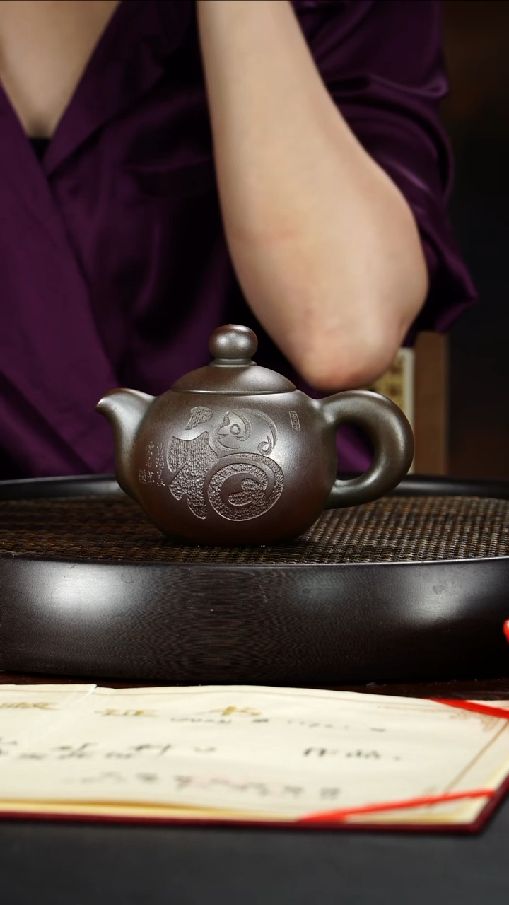 茶壶紫砂宜兴原矿紫砂壶95