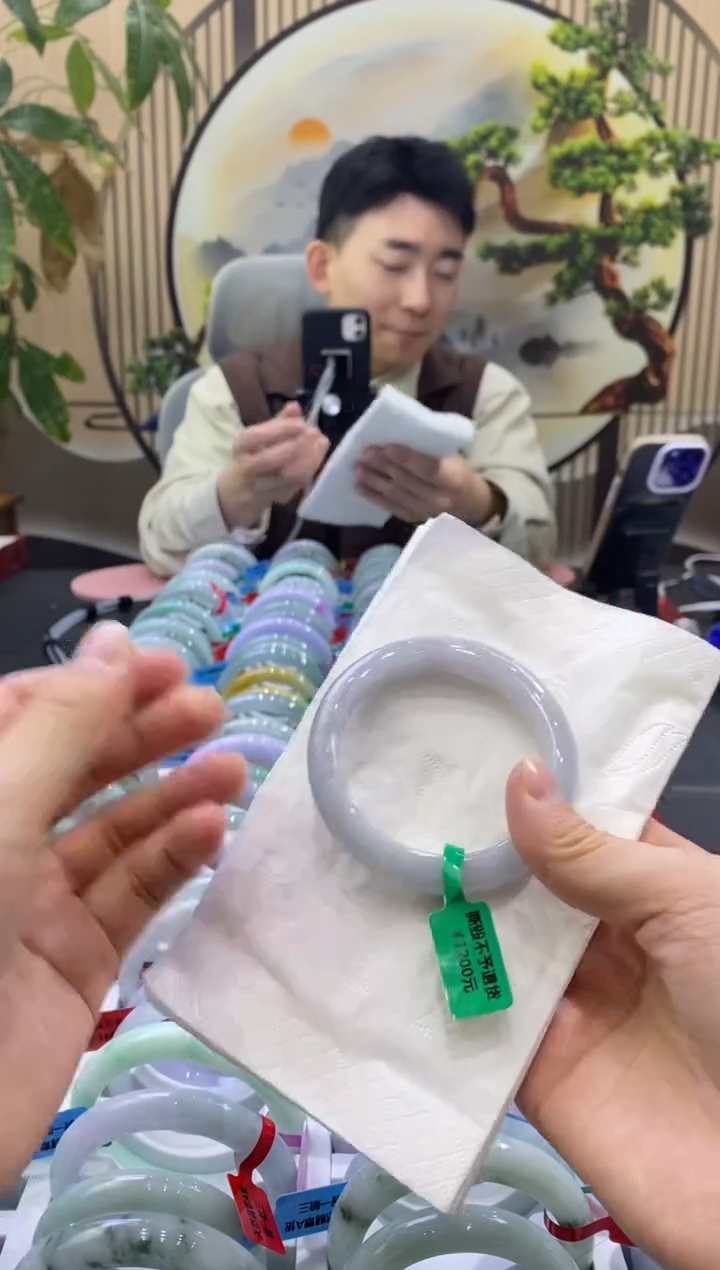 未镶嵌手镯翡翠2245