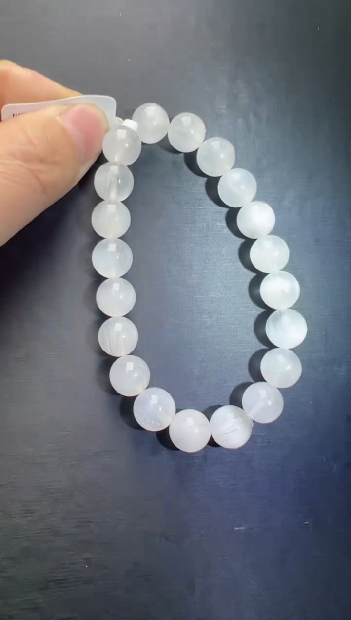 【闪购商品】水晶手串未镶嵌白兔毛手串10m+X26757