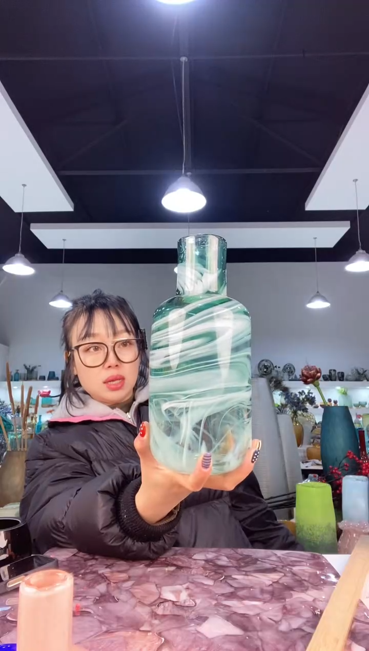 【闪购商品】琉璃慕忆家花瓶