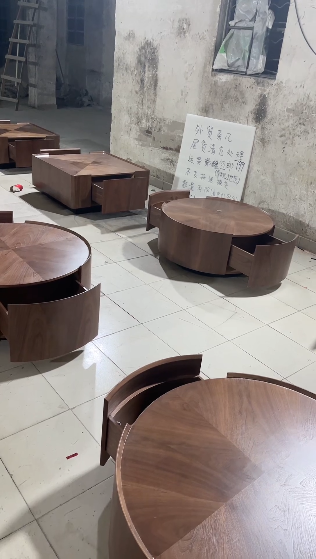 木茶佛山工厂实木茶几清仓