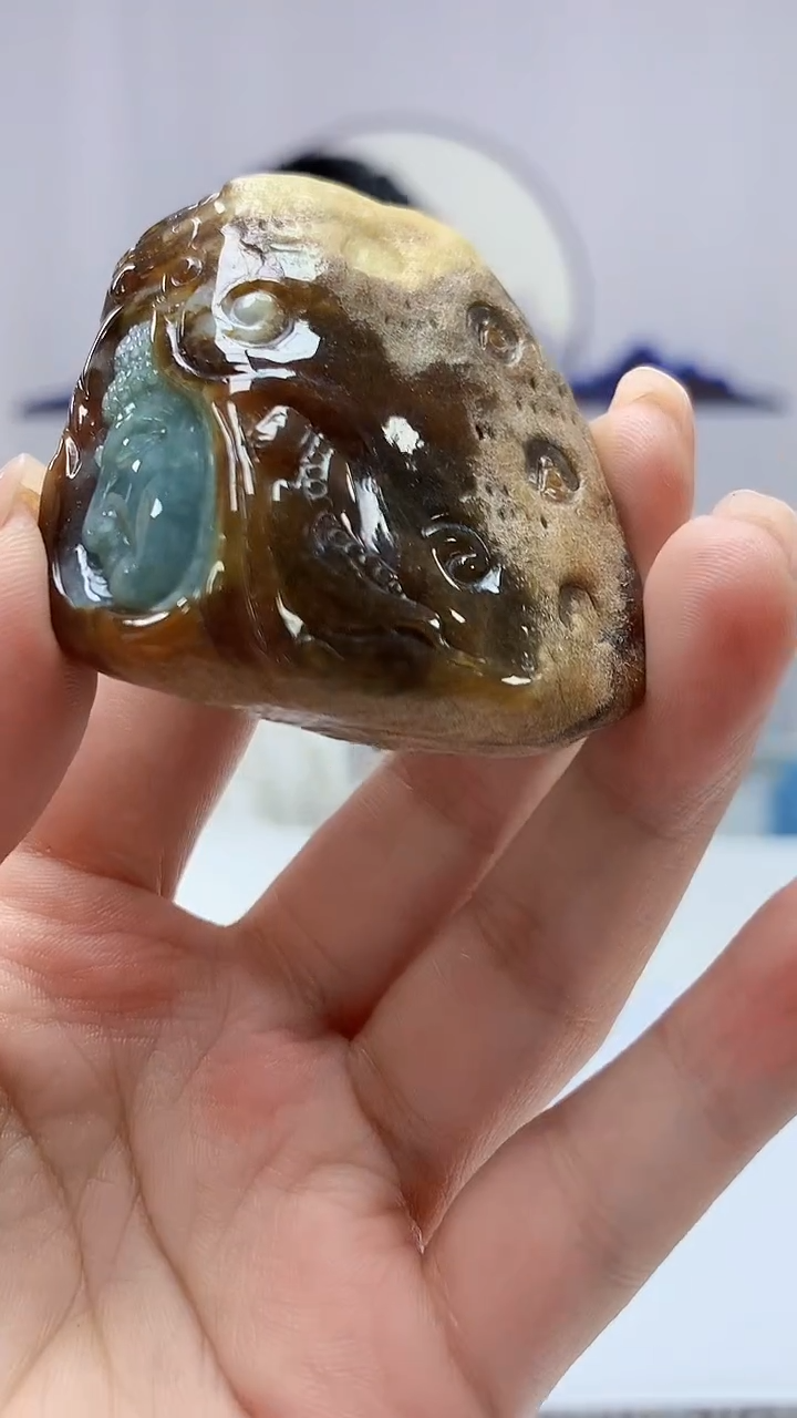 【闪购商品】定制翡翠未镶嵌5028ms-毛货149佛