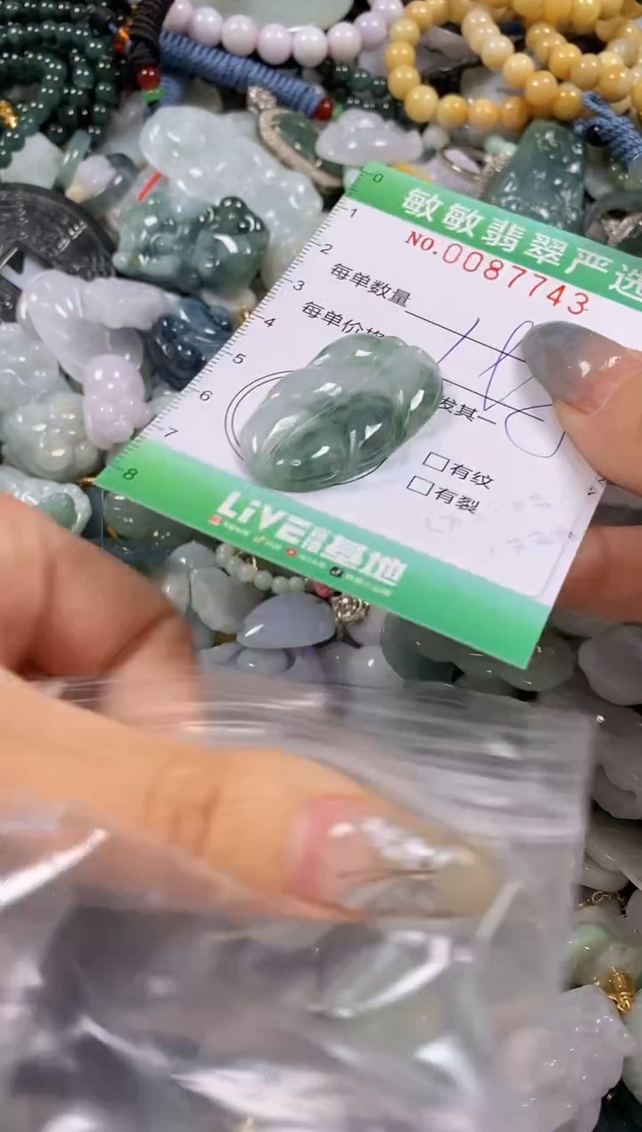 【闪购商品】翡翠颈饰未镶嵌闪购0087743
