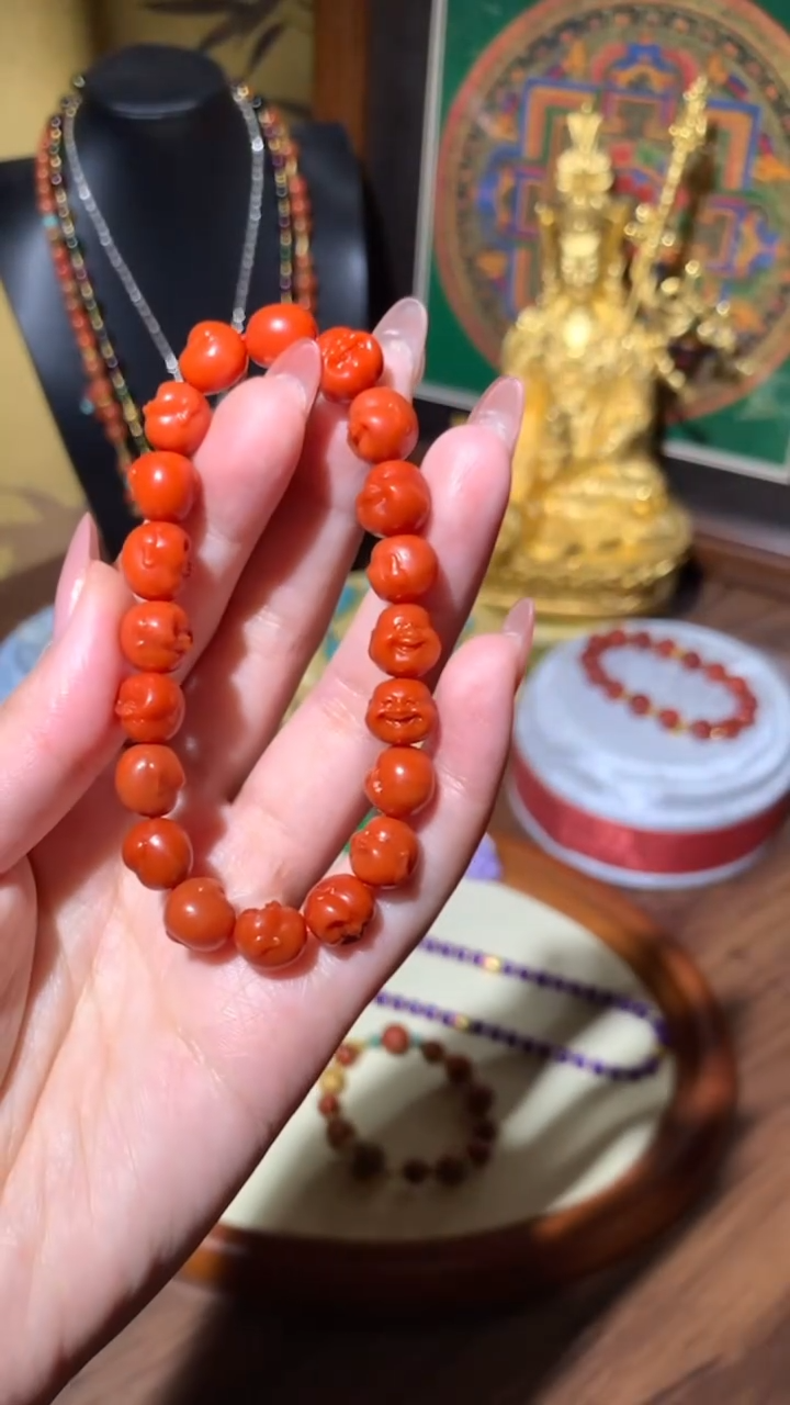 【闪购商品】南红玛瑙手串未镶嵌手串