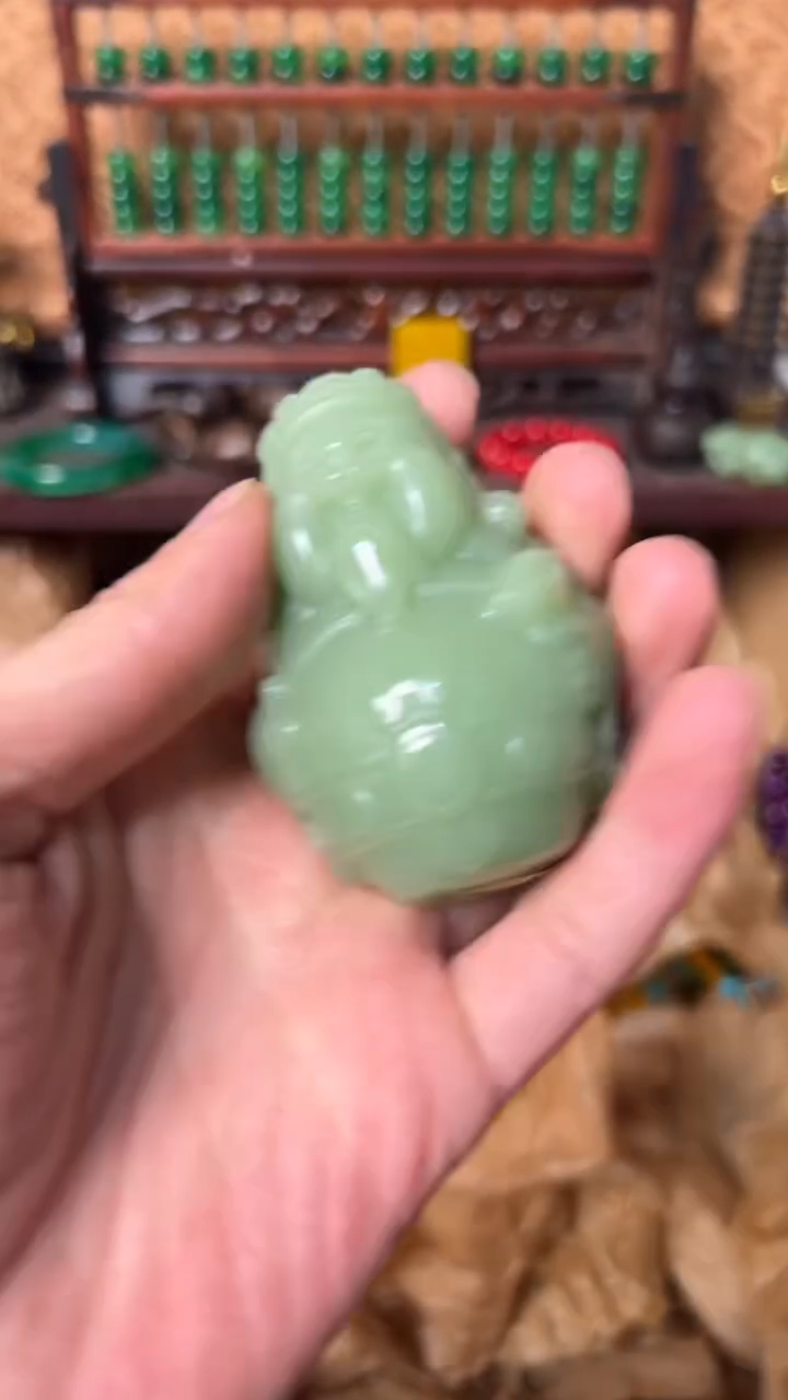 【闪购商品】和田玉挂件未镶嵌好运来直播间专属链接