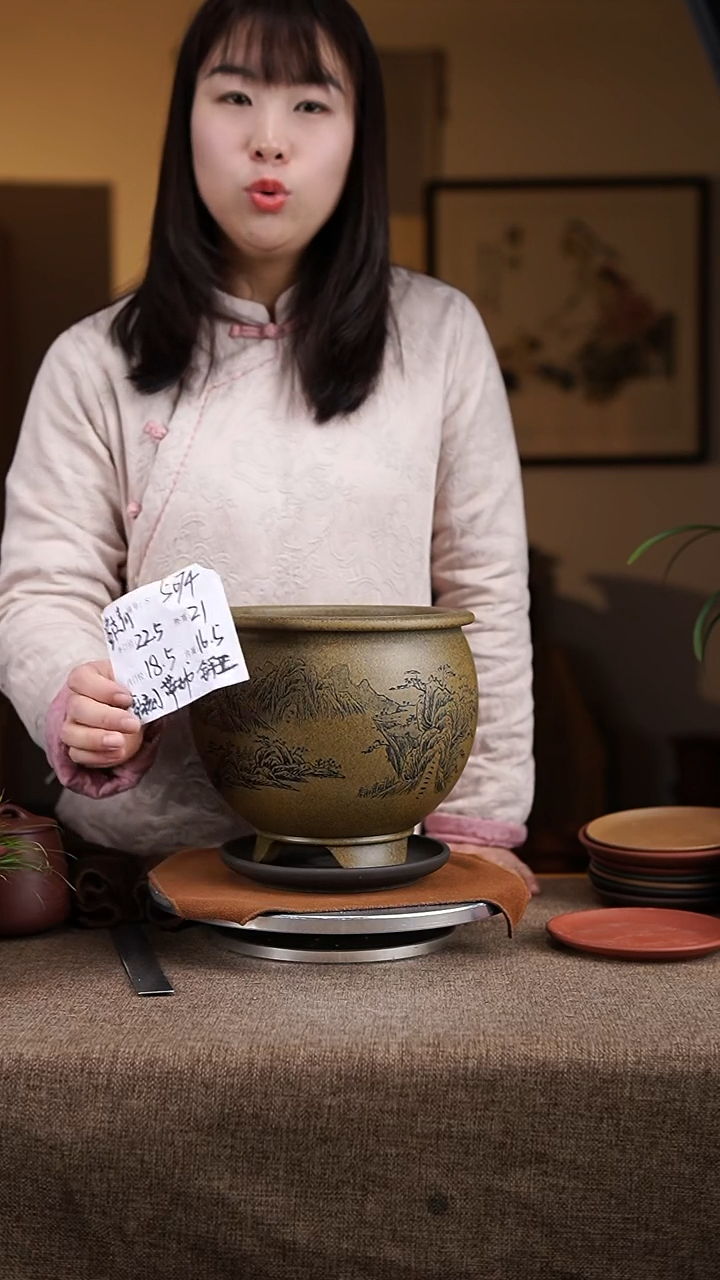 【闪购商品】紫砂花盆紫砂花盆5074+z