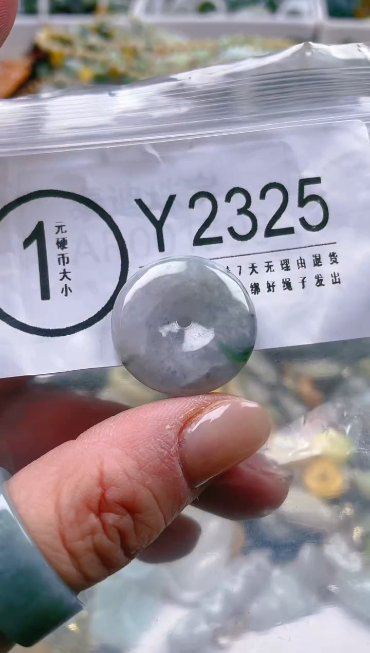 【闪购商品】翡翠颈饰未镶嵌/Y/翡翠A货一图一物