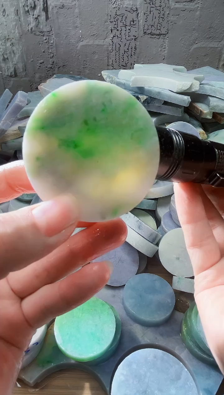 裸石翡翠天然翡翠A货石 南 330