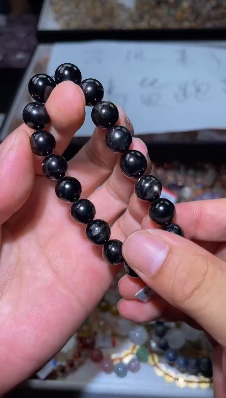 未镶嵌辉石手串L16-多样性发其一