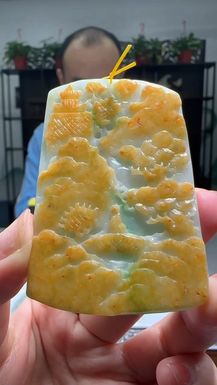 【闪购商品】翡翠颈饰未镶嵌天然翡翠A货吊坠