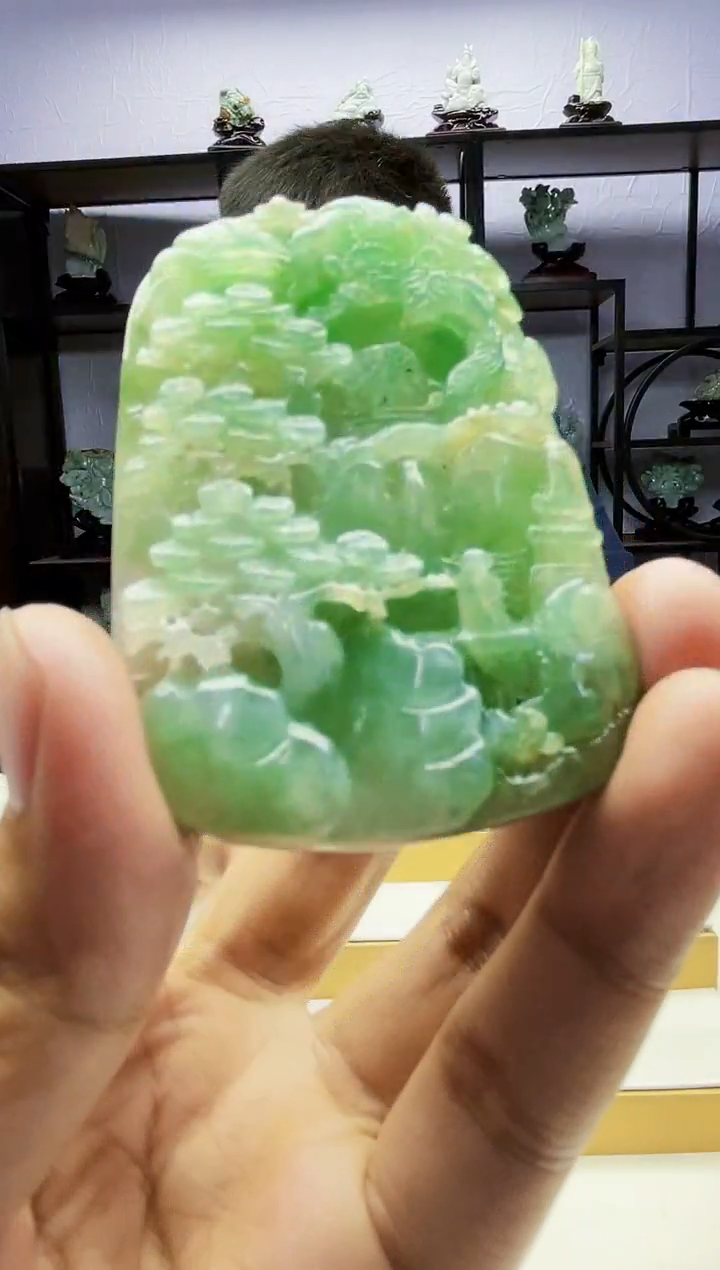 【闪购商品】定制翡翠未镶嵌毛货02190032