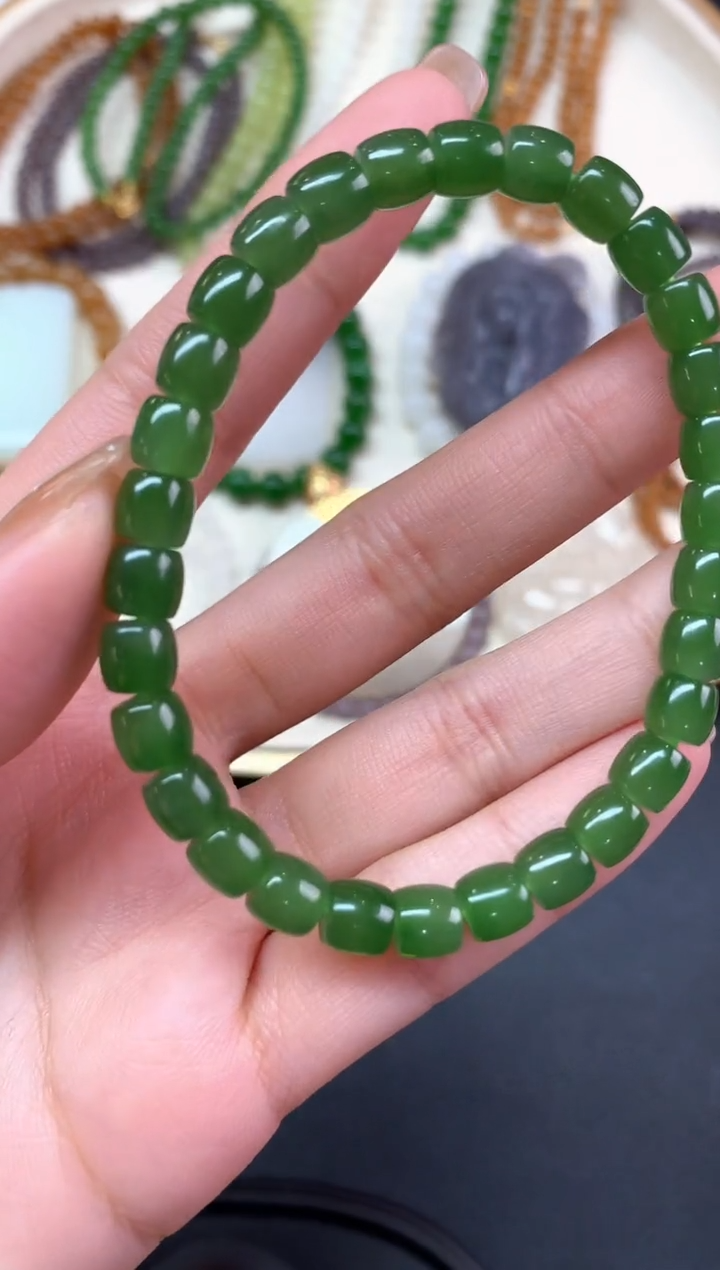 【闪购商品】和田玉手串未镶嵌手串A50|1500