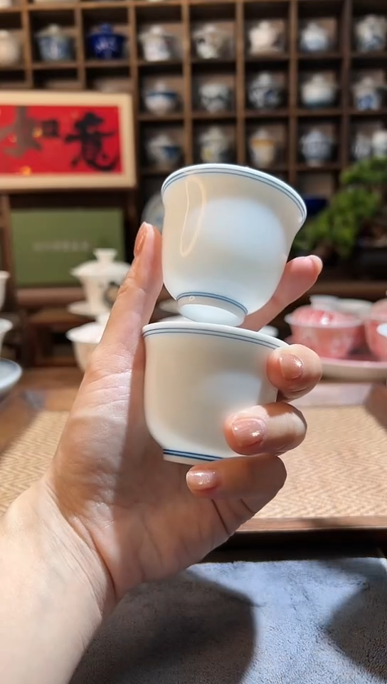 【闪购商品】2个手绘玄文主人杯       