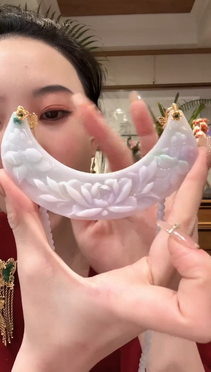 【闪购商品】翡翠颈饰未镶嵌国风