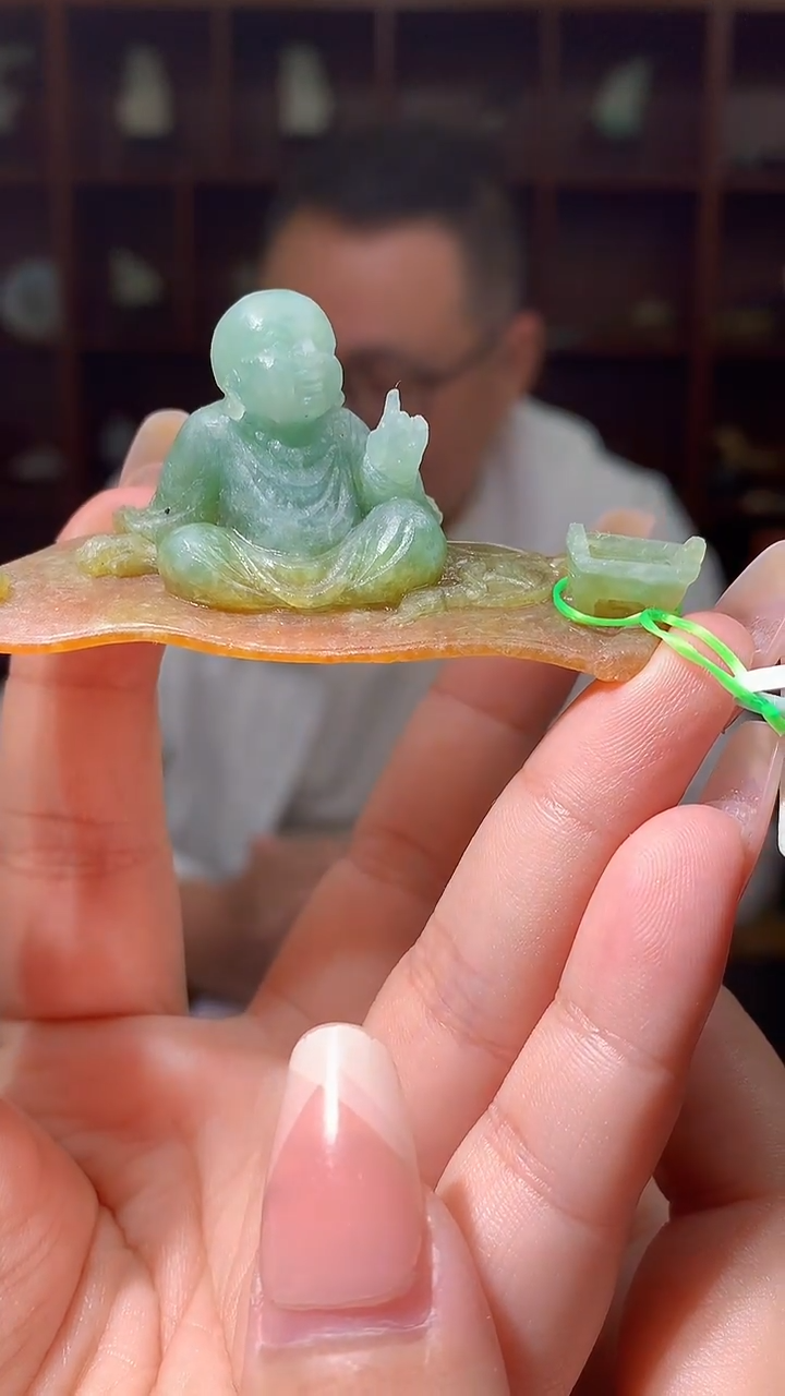 【闪购商品】定制翡翠未镶嵌1088xx-毛货翡翠45