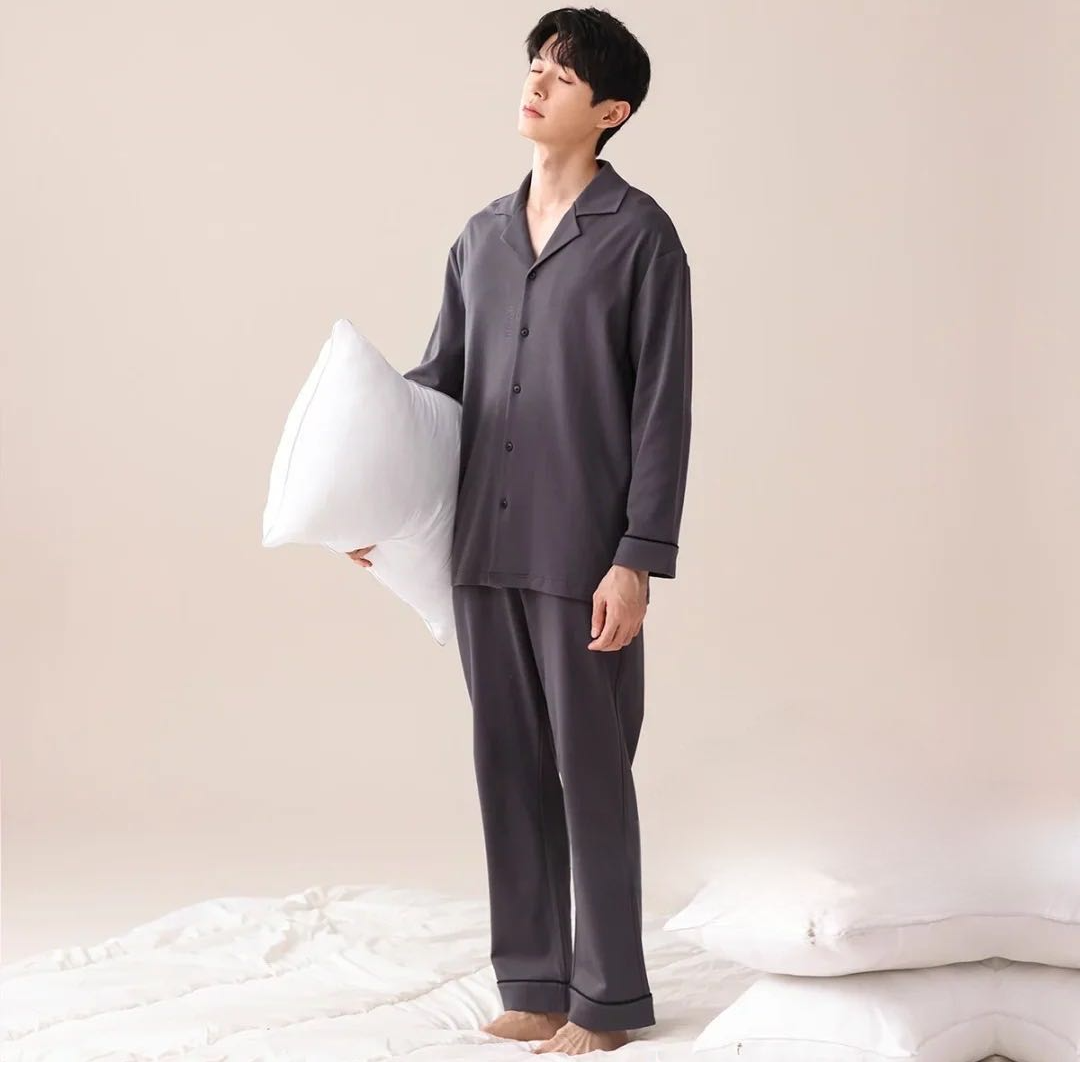 31120高端专享秋季家居服套装灰色（仓库家居专场）