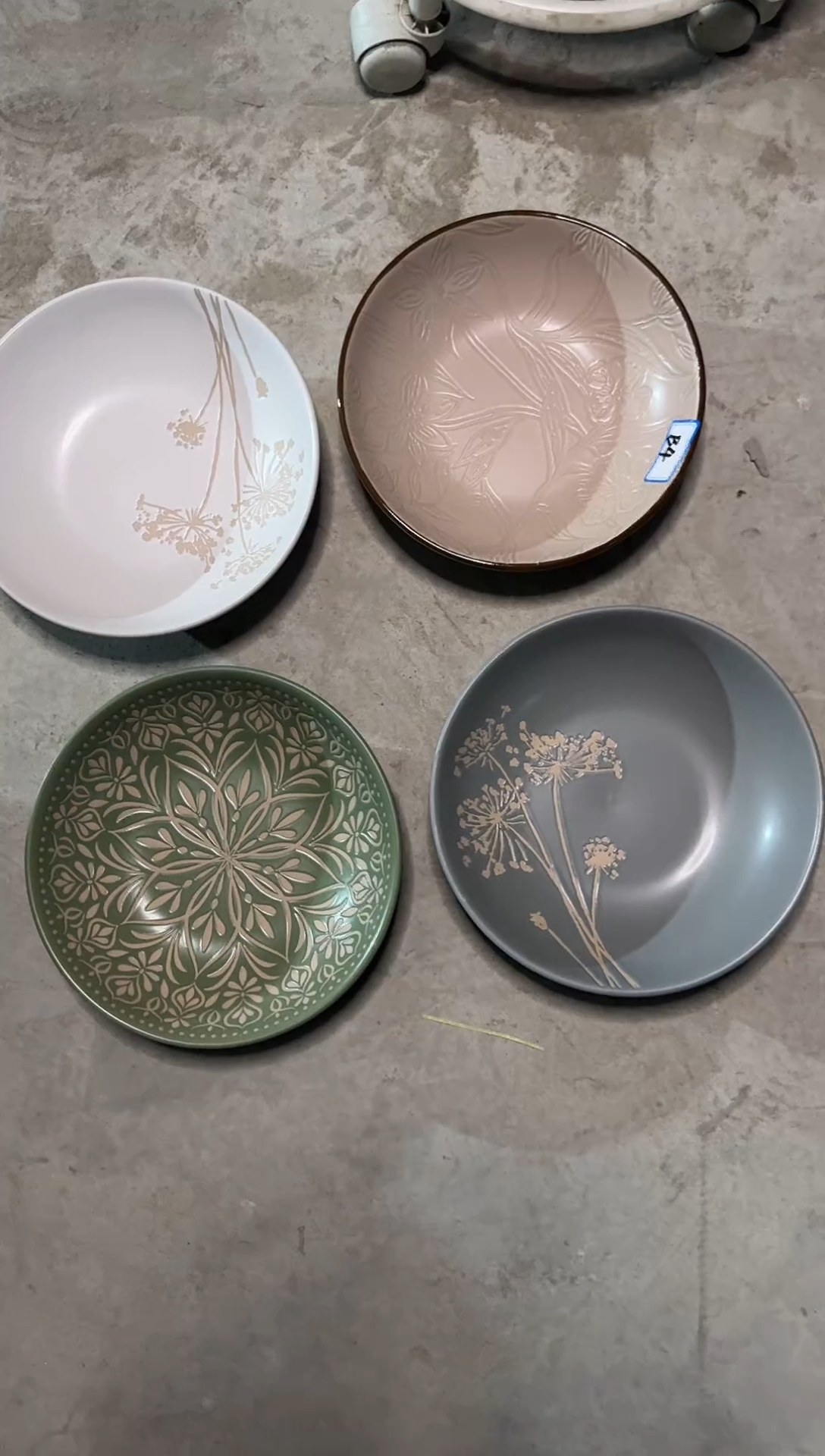 0****1直播特惠4只装8寸深盘