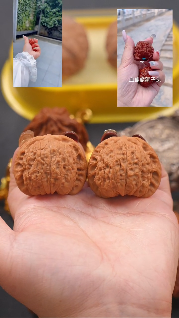 【闪购商品】文玩核桃吊坠38尺一代老树血麒麟