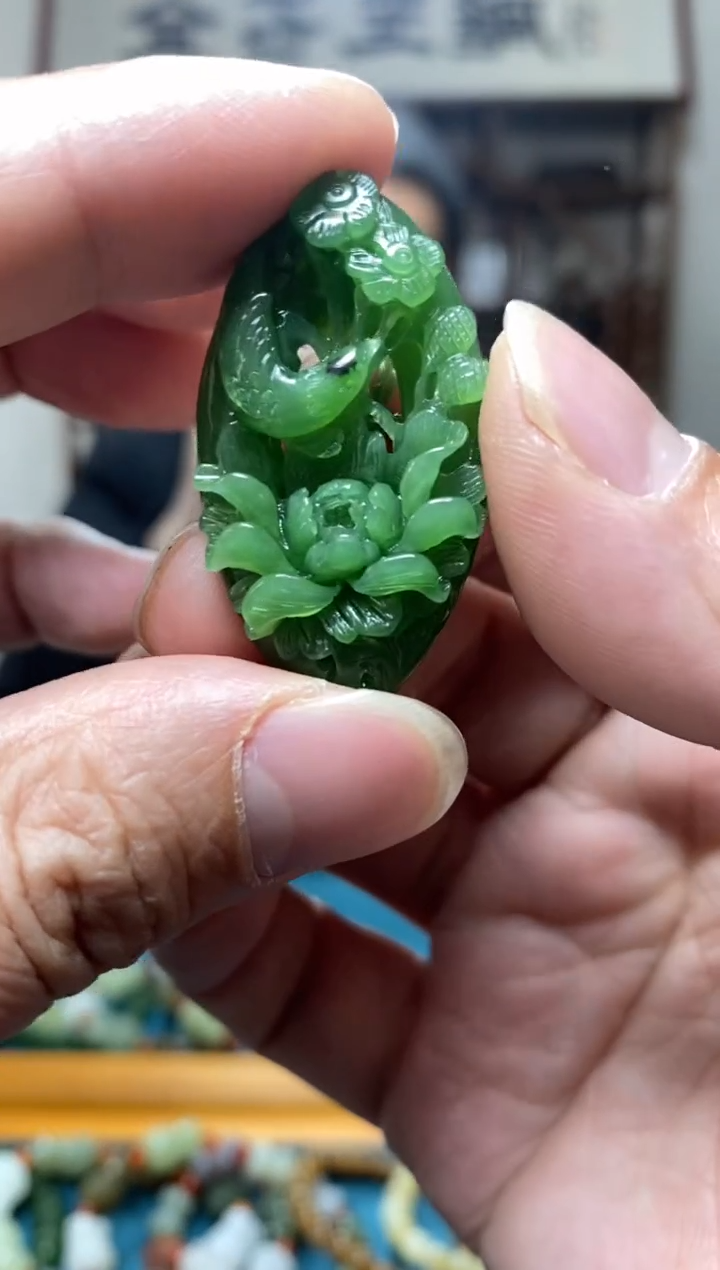 【闪购商品】和田玉挂件未镶嵌54