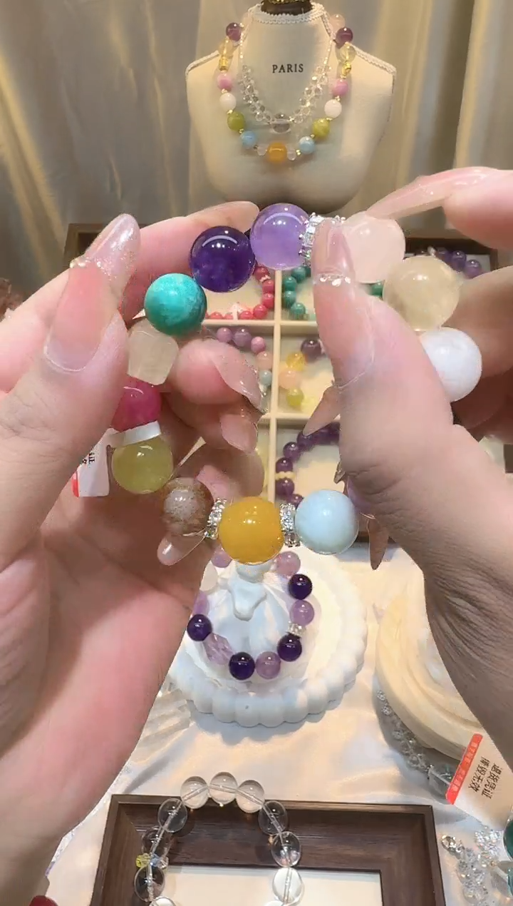 水晶手链未镶嵌小多宝2号手链