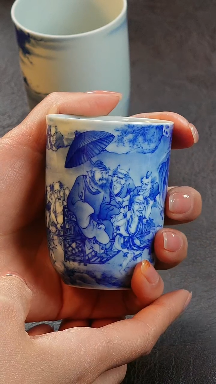 【闪购商品】青山赋钟馗主人杯陶瓷
