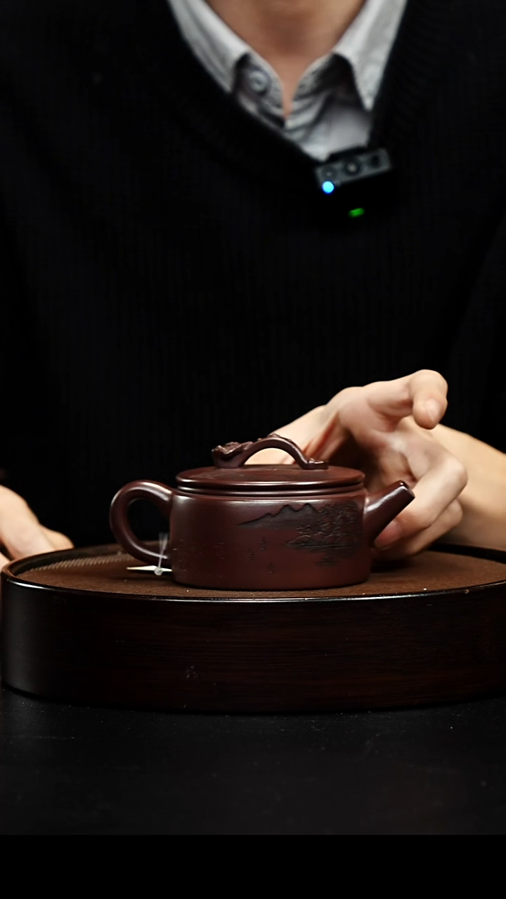 茶壶紫砂宜兴紫砂壶h85224