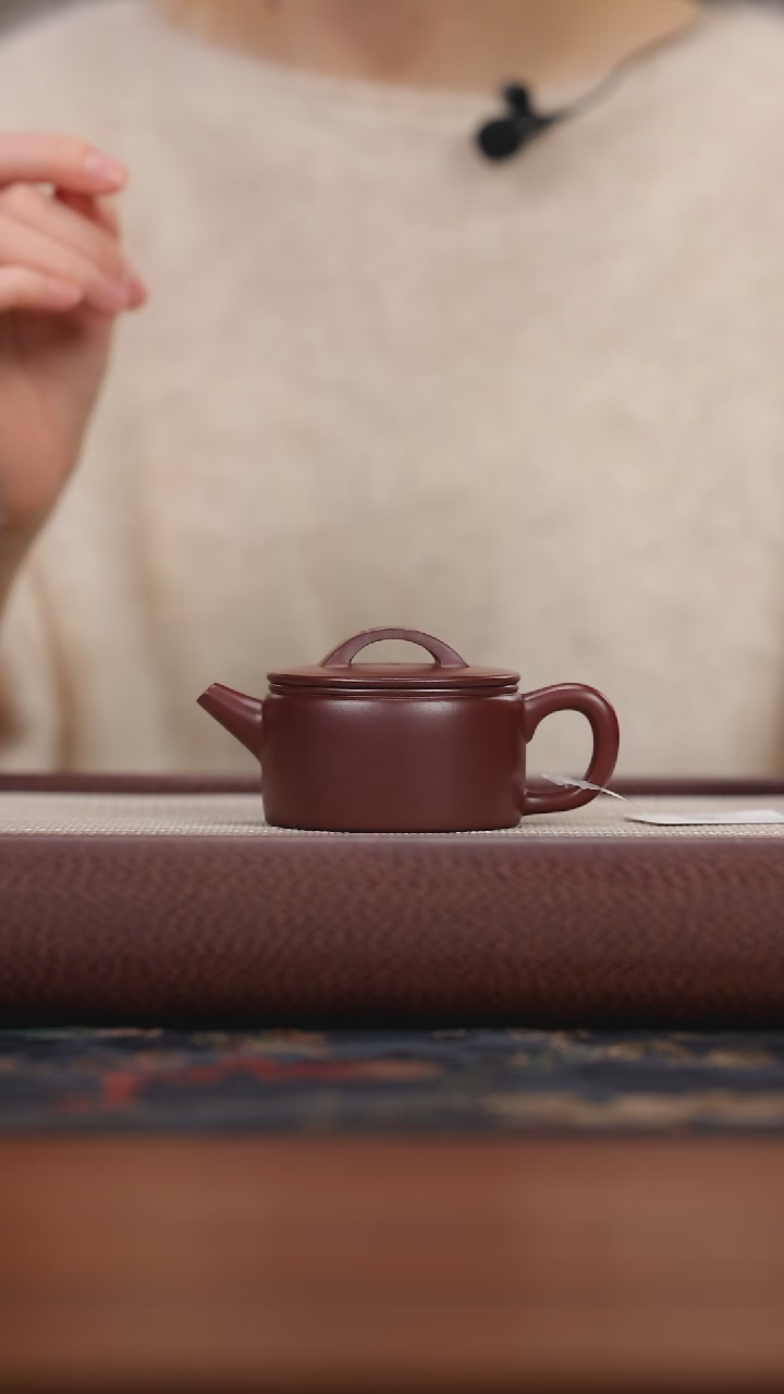 【闪购商品】紫砂茶壶龙血砂 汉瓦 110cc