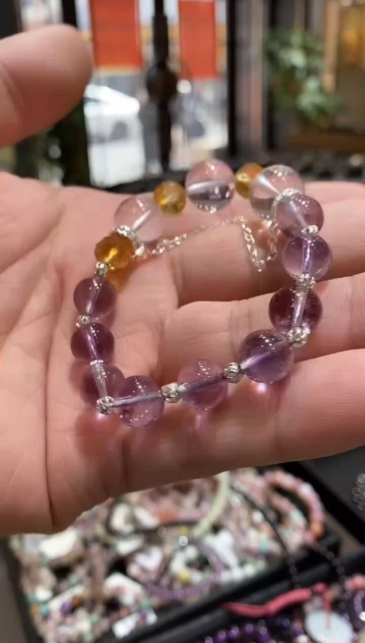 【闪购商品】水晶手链未镶嵌实体清货