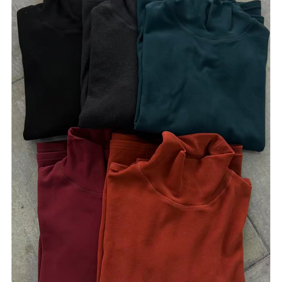 衣秋白-351103秋季新款高弹加打底衫（长68围130）