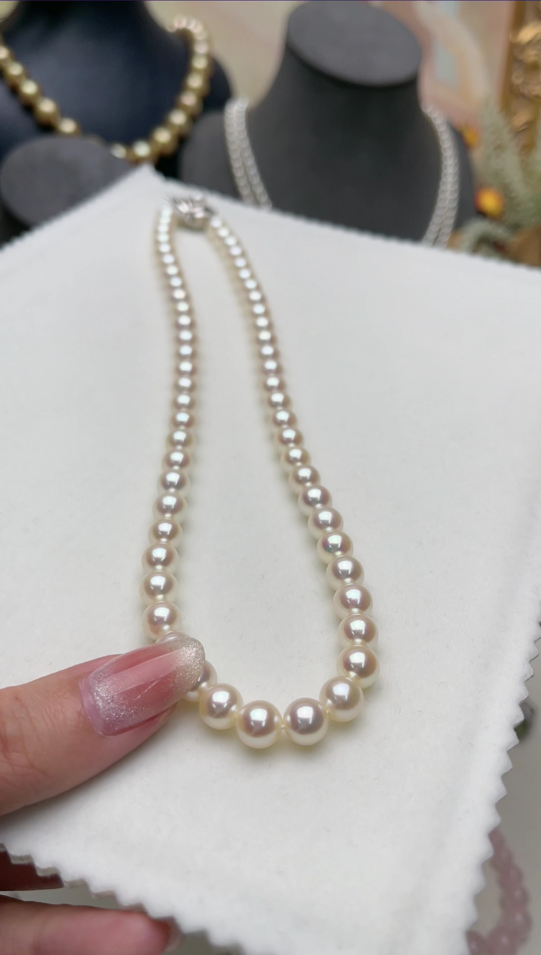 【闪购商品】海水珍珠颈饰合金gm443