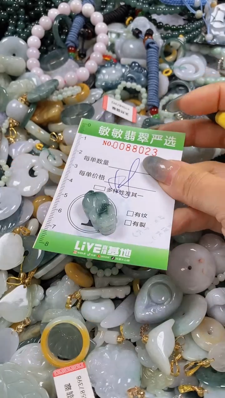 【闪购商品】翡翠颈饰未镶嵌闪购0088023