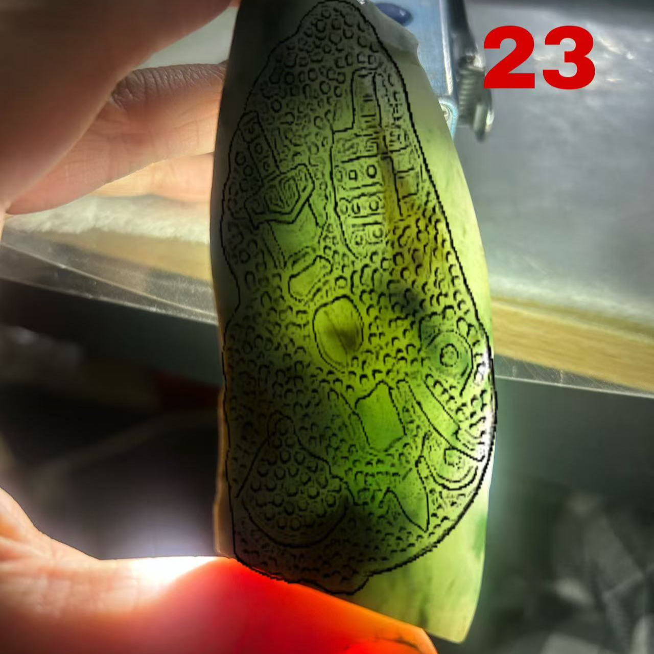 天然A货翡翠包工包料011223