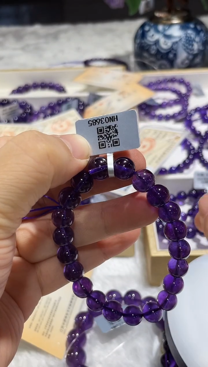 【闪购商品】紫晶手串未镶嵌手串